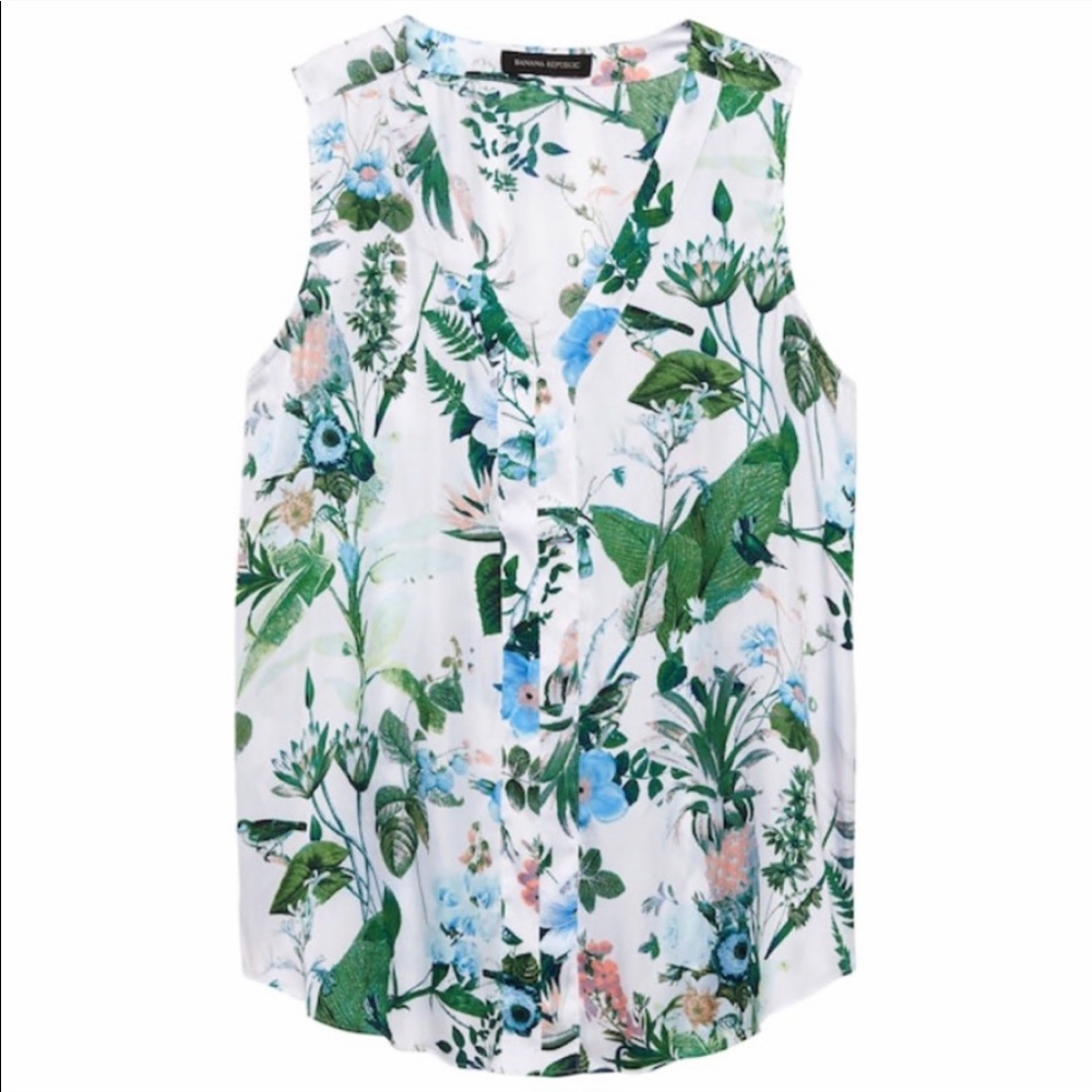 Banana Republic Print Top